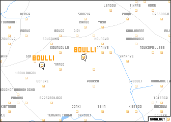 map of Boulli