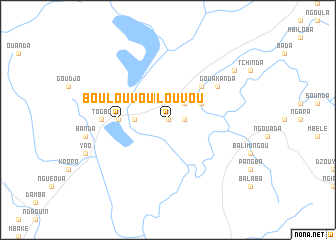 map of Boulouvou