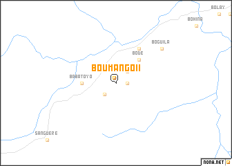 map of Boumango II