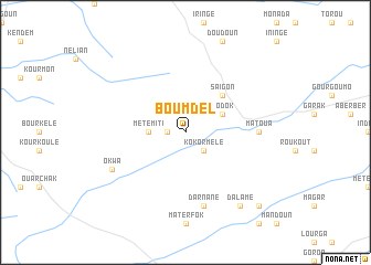 map of Boumdel