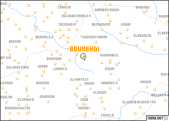 map of Boumehdi