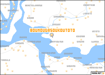 map of Boumouda Soukoutoto