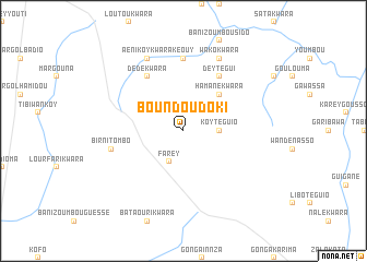 map of Boundou Doki