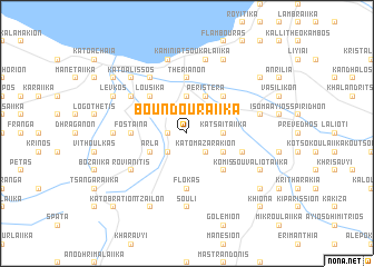 map of Boundouraíika