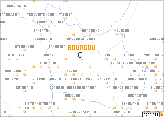 map of Boungou