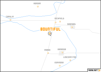 map of Bountiful