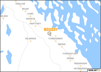 map of Bouori