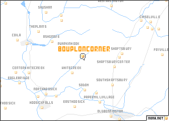 map of Bouplon Corner
