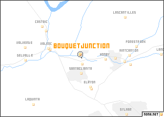 map of Bouquet Junction