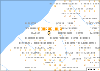 map of Bou Ragloua