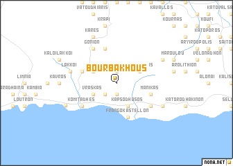 map of Bourbákhous
