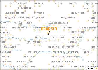 map of Boursin