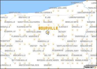map of Bourville