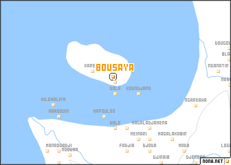 map of Bousaya