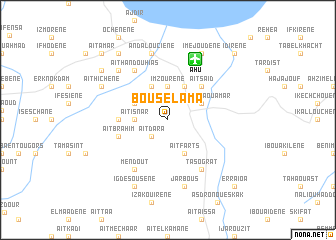 map of Bouselama