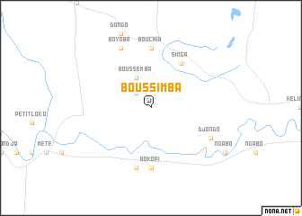 map of Boussimba