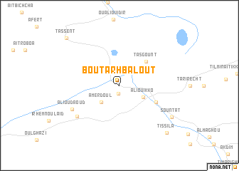 map of Bou Tarhbalout