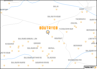map of Bou Tayeb