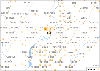 map of Bouta