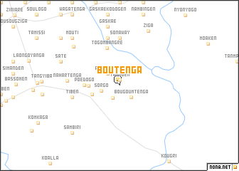 map of Boutenga