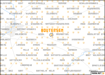 map of Boutersem