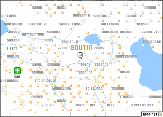 map of Boutin