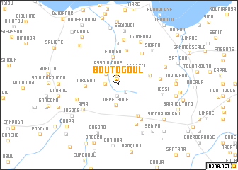 map of Boutogoul