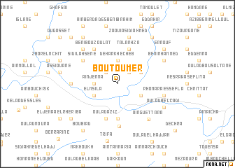 map of Boutoumer