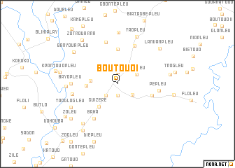 map of Boutouo I