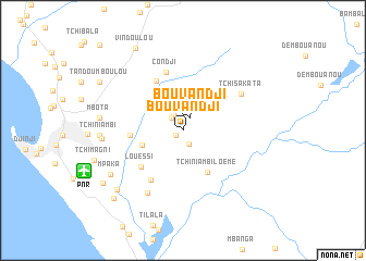 map of Bouvandji