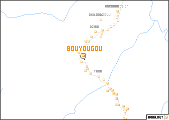 map of Bouyougou