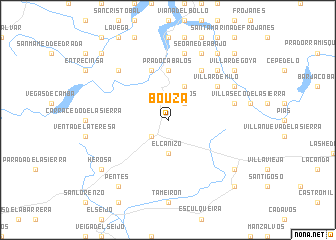 map of Bouza