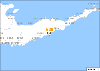map of Bou