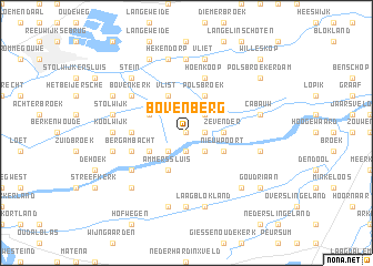 map of Bovenberg