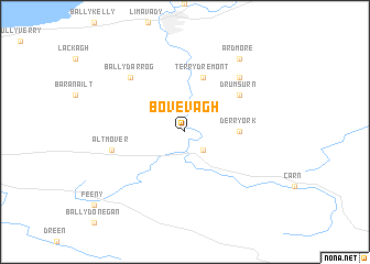 map of Bovevagh