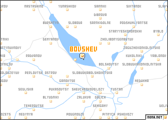 map of Bovshev