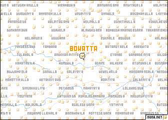 map of Bowatta