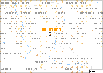 map of Bowatura