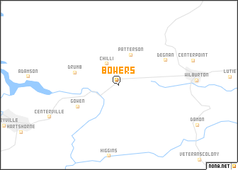 map of Bowers