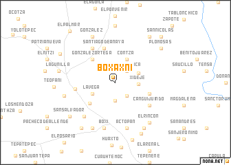 map of Boxaxni