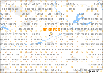 map of Boxberg