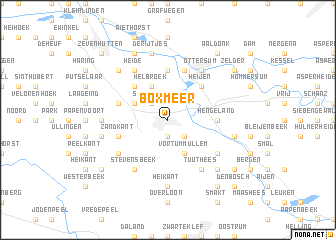 map of Boxmeer