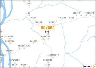 map of Boyabo