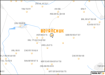 map of Boyanchuk