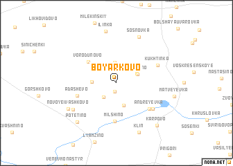 map of Boyarkovo