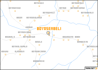 map of Boyasembeli