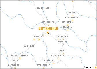 map of Boyawuku I