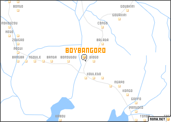 map of Boybangoro