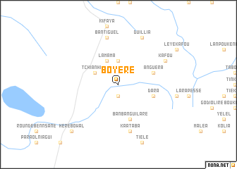 map of Boyéré