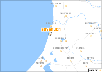 map of Boyeruca